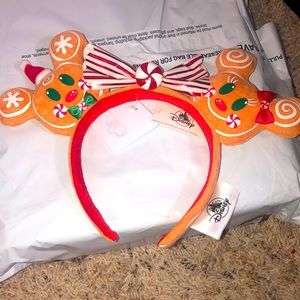 Disney Christmas gingerbread ears limited edition